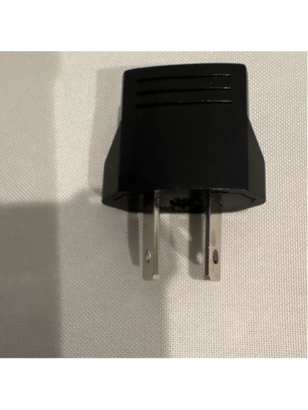 Black Plug Adapter US to Australia/New Zealand Travel Plug, 1 Outlet